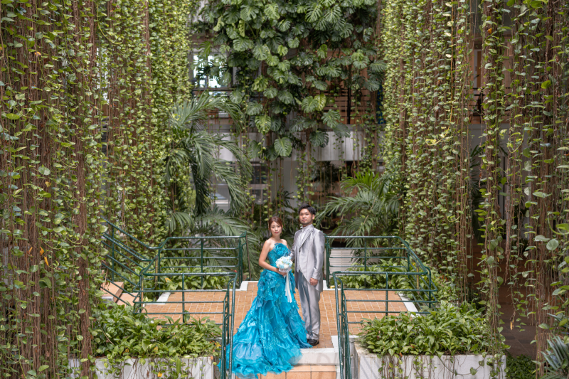 「まるで結婚式のようなチャペルセレモニーフォト」★ムーンビーチ編