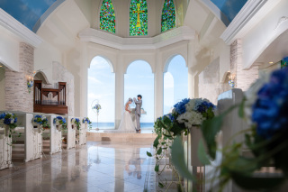 「まるで結婚式のようなチャペルセレモニーフォト」★リザンシーパーク編★