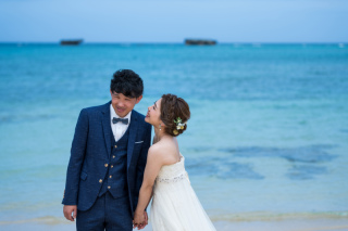 好評につき8月まで延長！【おんなそんビーチフォト55000円】★ドローン写真付