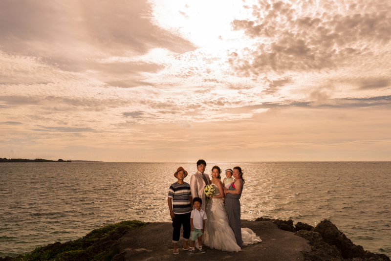 お客様の撮影レポート【ムーンビーチプレミアム アルバムパッケージ】★お子様同伴