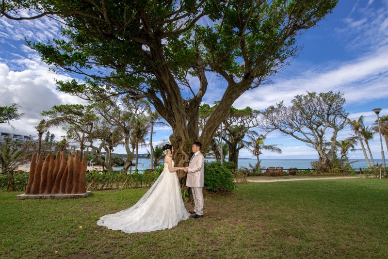 お客様の撮影レポート【ムーンビーチプレミアムフォトプラン】★結婚記念
