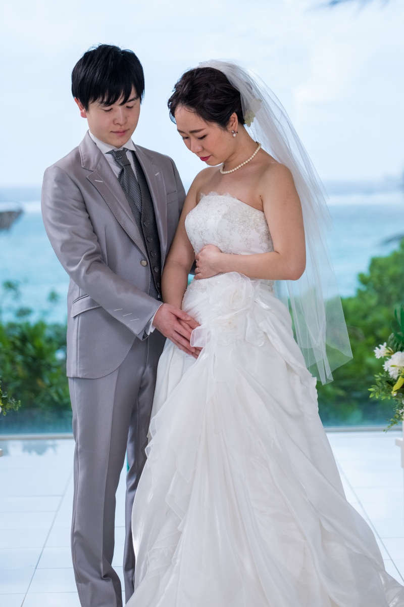 お客様の撮影レポート【ムーンビーチ＆チャペルプレミアムフォトプラン】★結婚記念