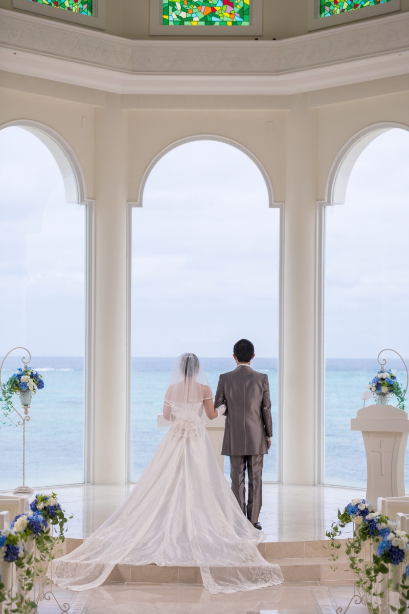 お客様の撮影レポート【リザンシーパーク＆チャペルプレミアムフォト】★ドローン撮影