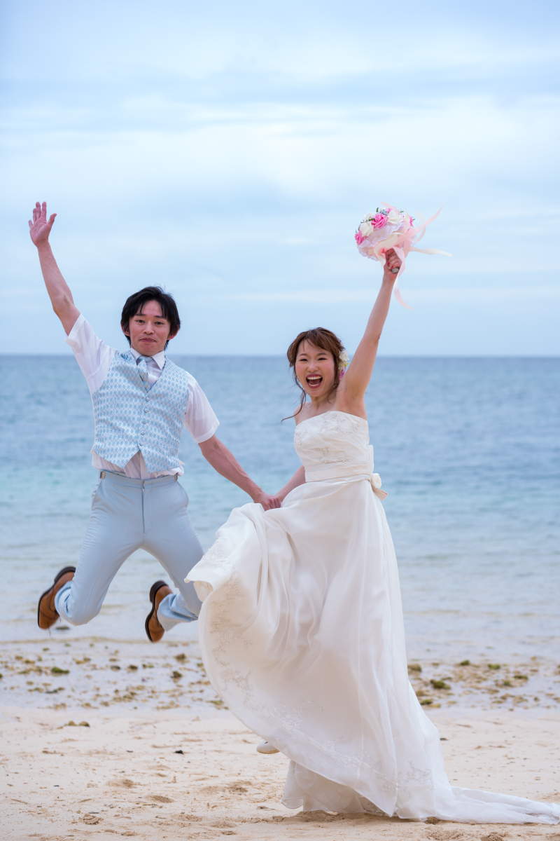 お客様の撮影レポート【ムーンビーチ&チャペルプレミアムフォト】★プロポーズ