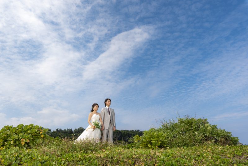 お客様の撮影レポート【おんなそんビーチフォトアルバムパッケージ】