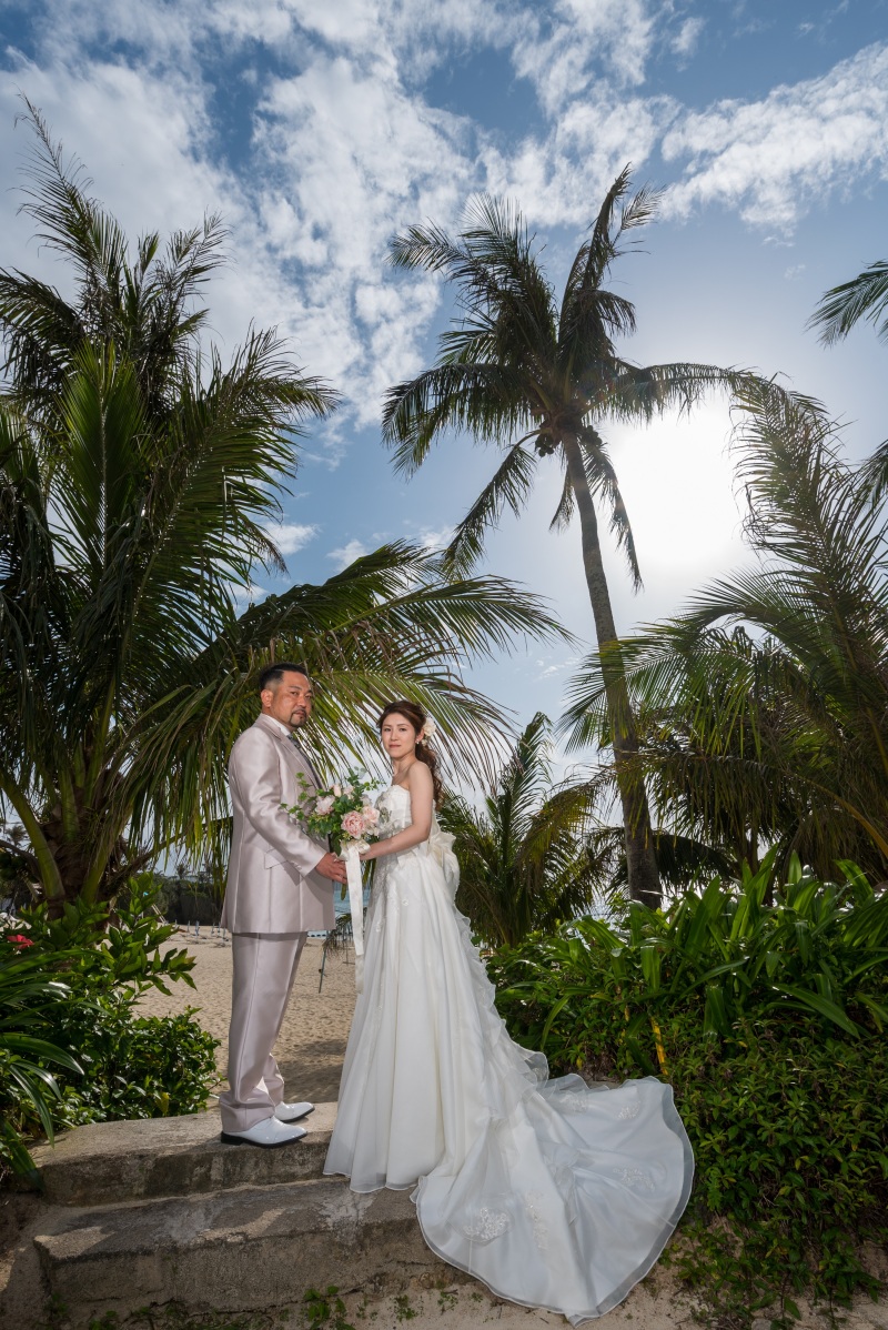 お客様の撮影レポート【ムーンビーチプレミアム アルバムパッケージ】★結婚記念