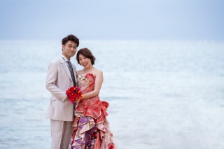 お客様の撮影レポート【ムーンビーチプレミアム アルバムパッケージ】★衣装チェンジ