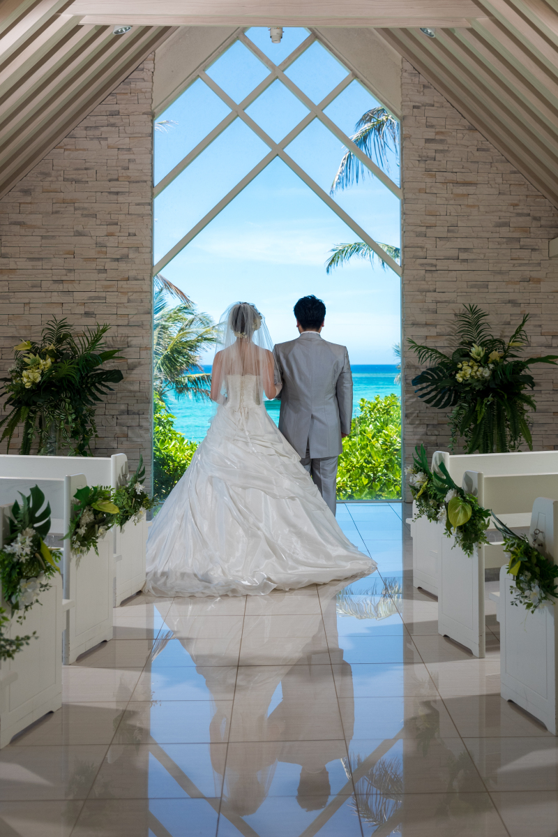 結婚式の代わりの記念に「チャペルセレモニーフォト」⑥