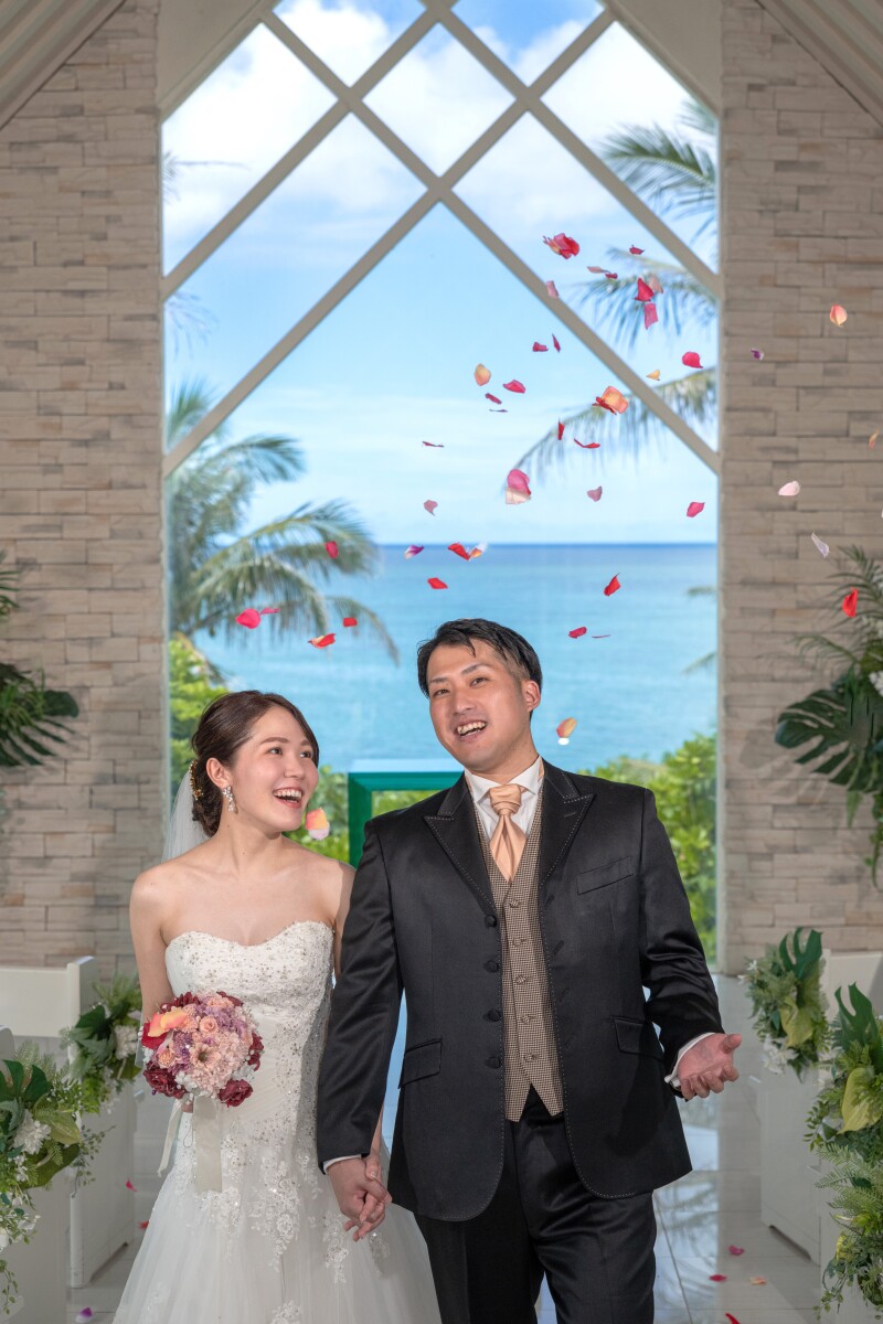 6/22～8月撮影【衣裳追加料金なし！チャペル＆ビーチプラン125000円】