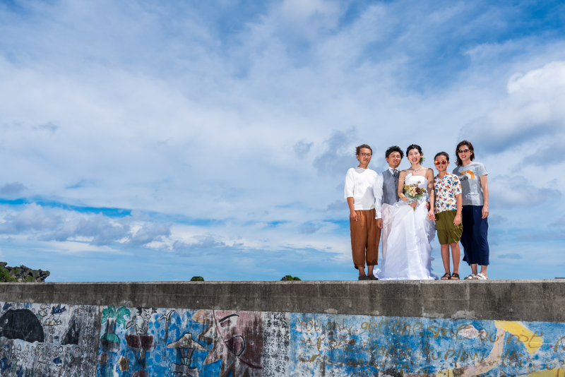 お客様の撮影レポート【おんなそんビーチフォトアルバムパッケージ】★家族同行