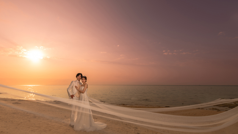 「まるで結婚式のようなチャペルセレモニーフォト」★リザンシーパーク編