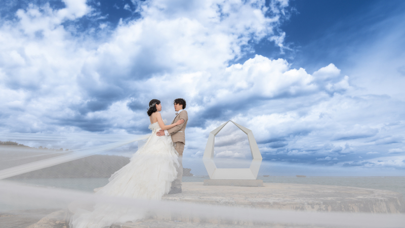 2月まで7.7万円【安心の衣裳追加料金なし!おんなそんビーチフォト】補正2万円付