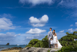 お客様の撮影レポート【おんなそんビーチフォトアルバムパッケージ】★お子様同伴