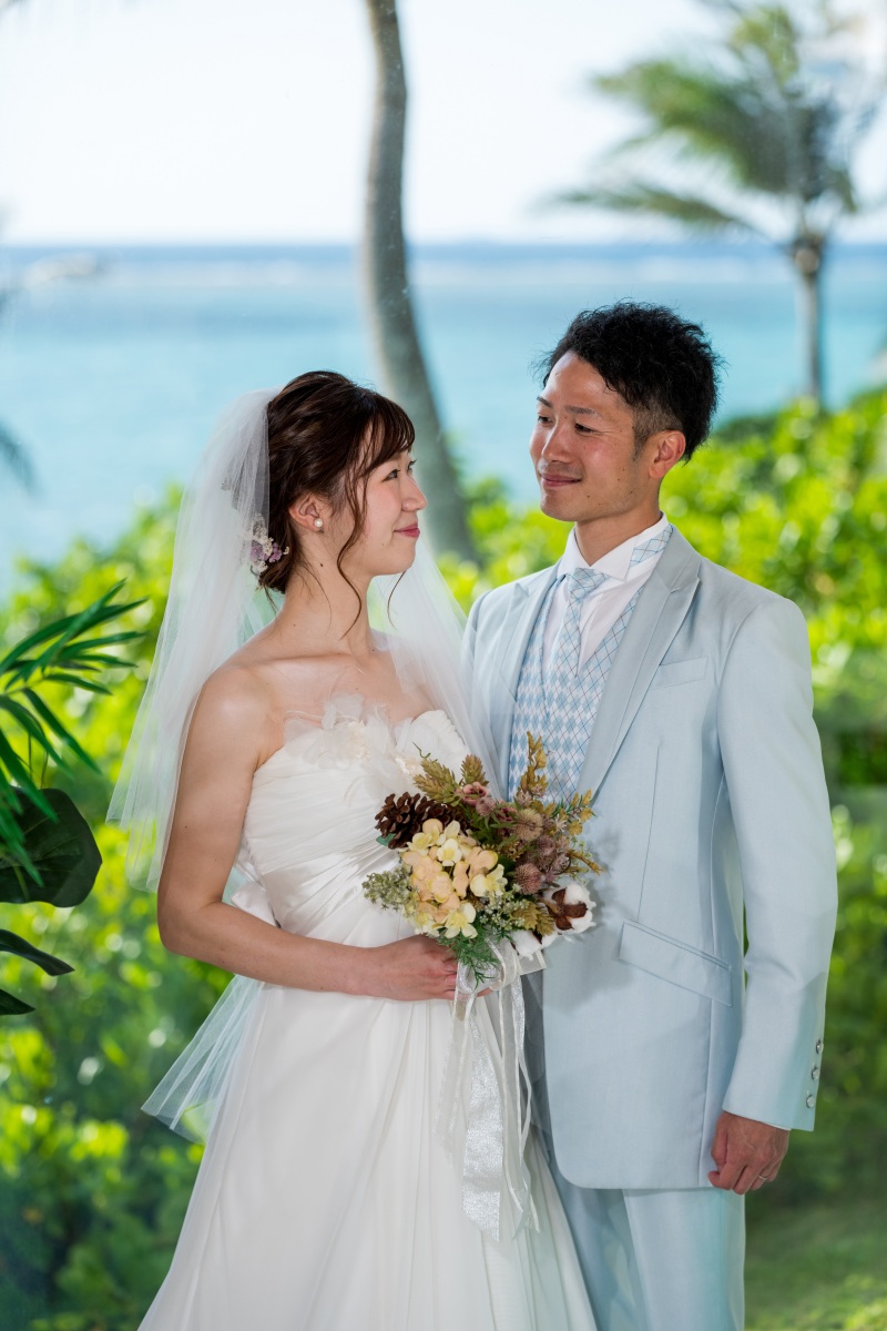 お客様の撮影レポート【ムーンビーチ＆チャペルプレミアムフォト】★結婚記念