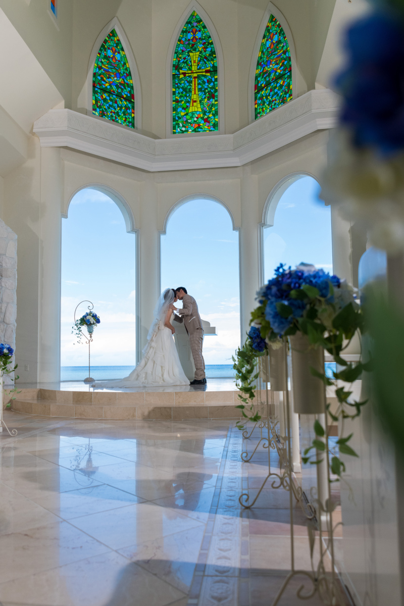 「まるで結婚式のようなチャペルセレモニーフォト」★リザンシーパーク編★