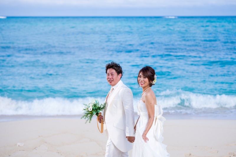 お客様の撮影レポート【ムーンビーチプレミアム アルバムパッケージ】★結婚記念