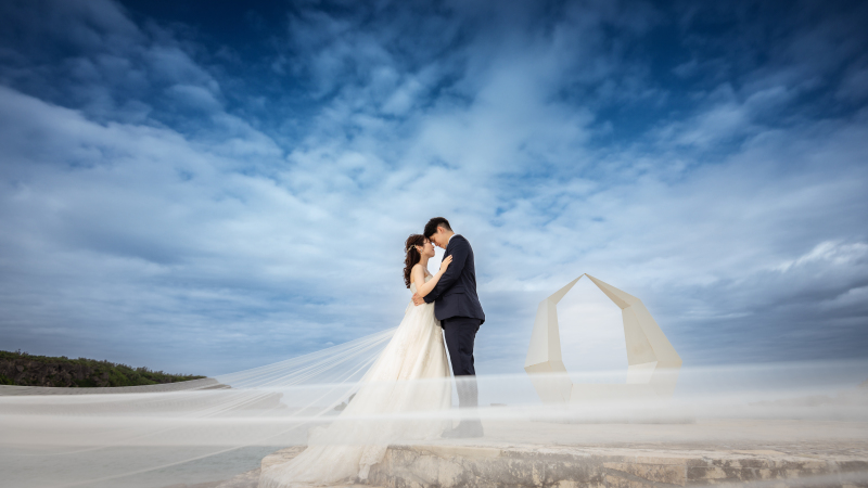 1月まで8万円【安心の衣裳追加料金なし!おんなそんビーチフォト】青空&美肌補正付