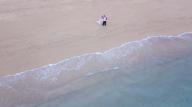 お客様の撮影レポート【おんなそんビーチフォトアルバムパッケージ】
