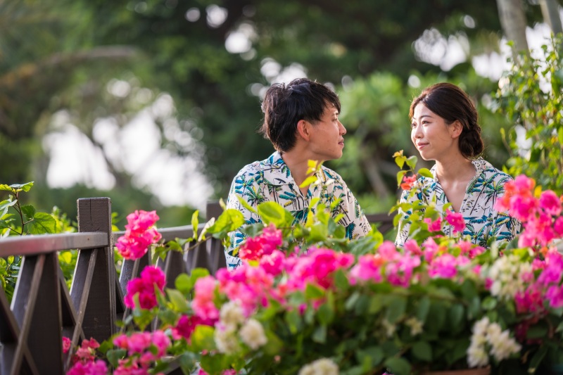 【６月までおんなそんビーチフォト8万円】衣裳追加料金なし！背景＆青空&美肌補正付