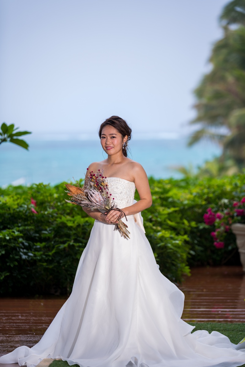 お客様の撮影レポート【ムーンビーチプレミアム アルバムパッケージ】★ドローン撮影