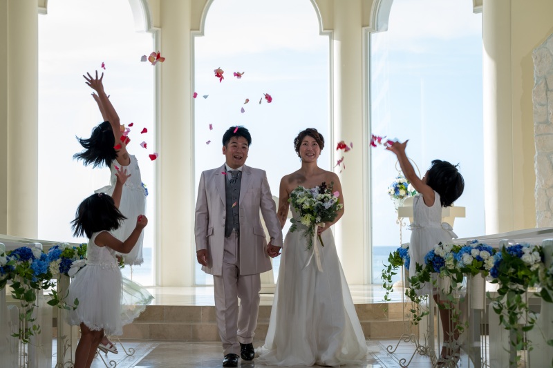 結婚式の代わりの記念に「チャペルセレモニーフォト」④