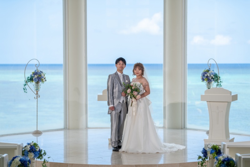 結婚式の代わりの記念に「チャペルセレモニーフォト」