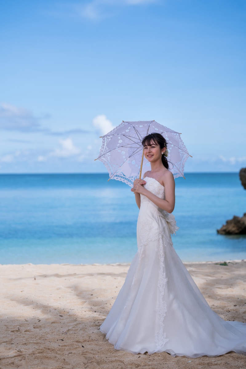 お客様の撮影レポート【ムーンビーチ＆チャペルプレミアムフォト】★結婚写真