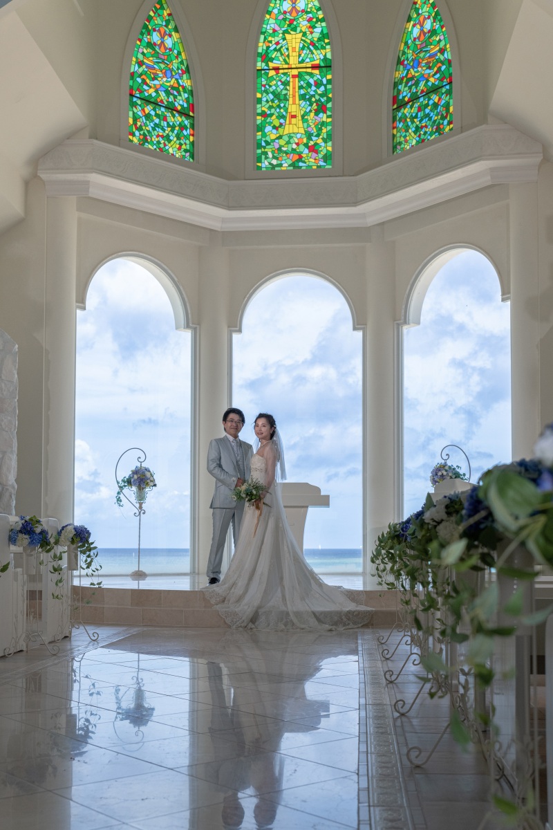 6/22～8月撮影【衣裳追加料金なし！チャペル＆ビーチプラン125000円】