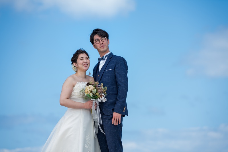 お客様の撮影レポート【おんなそんビーチフォトアルバムパッケージ】★結婚記念