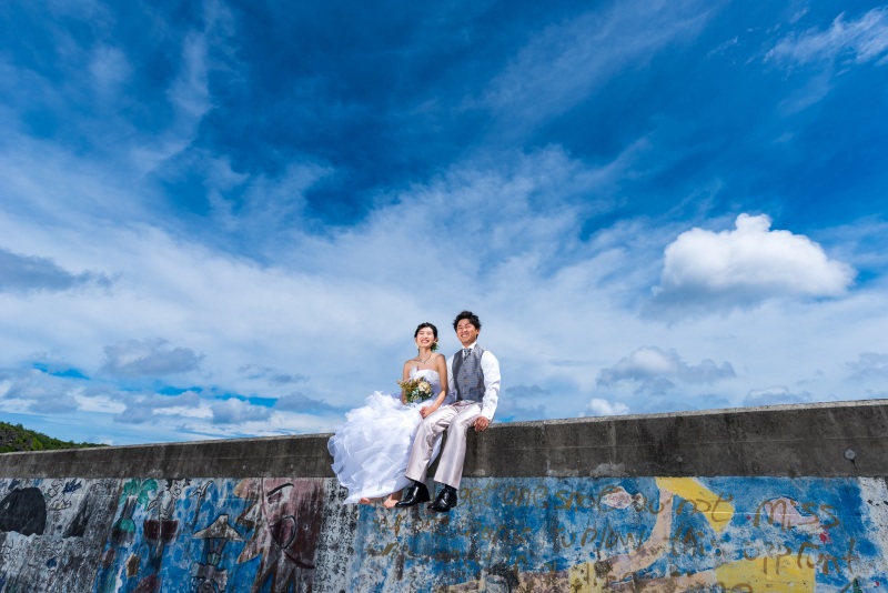 お客様の撮影レポート【おんなそんビーチフォトアルバムパッケージ】★家族同行