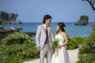 お客様の撮影レポート【おんなそんビーチフォトアルバムパッケージ】