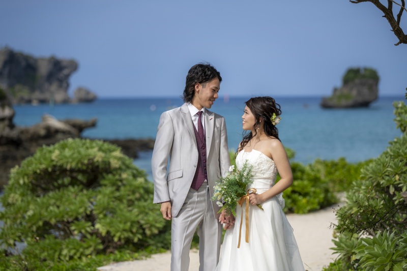 お客様の撮影レポート【おんなそんビーチフォトアルバムパッケージ】