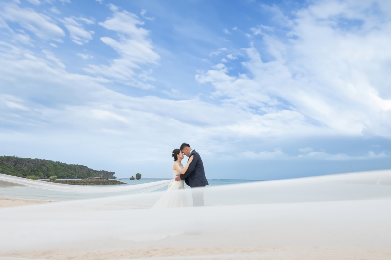 1月撮影まで毎月5組限定　50000円【ドローン写真付★おんなそんビーチフォト】