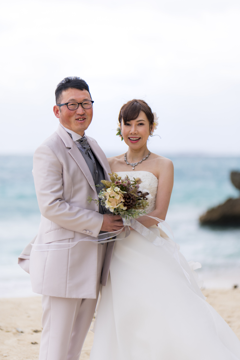 お客様の撮影レポート【ムーンビーチプレミアム アルバムパッケージ】★結婚記念