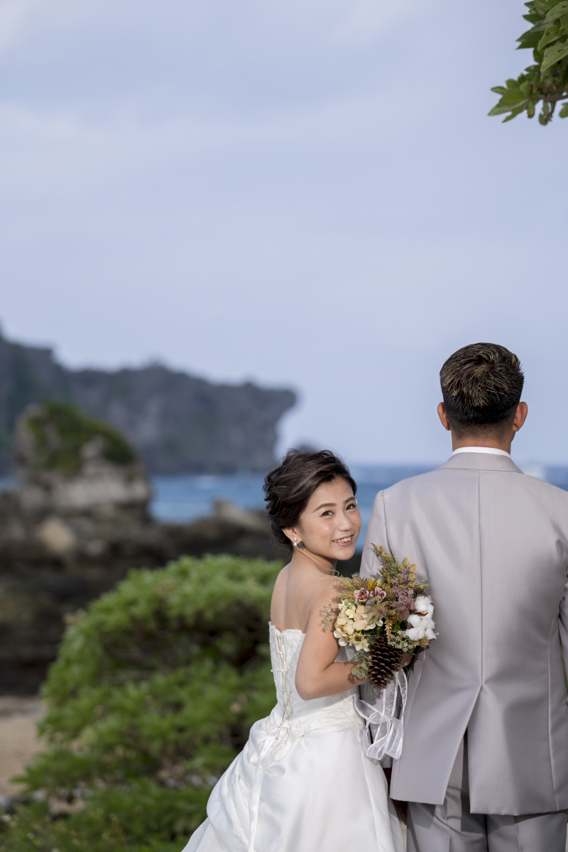 お客様の撮影レポート【おんなそんビーチフォトアルバムパッケージ】★家族同行