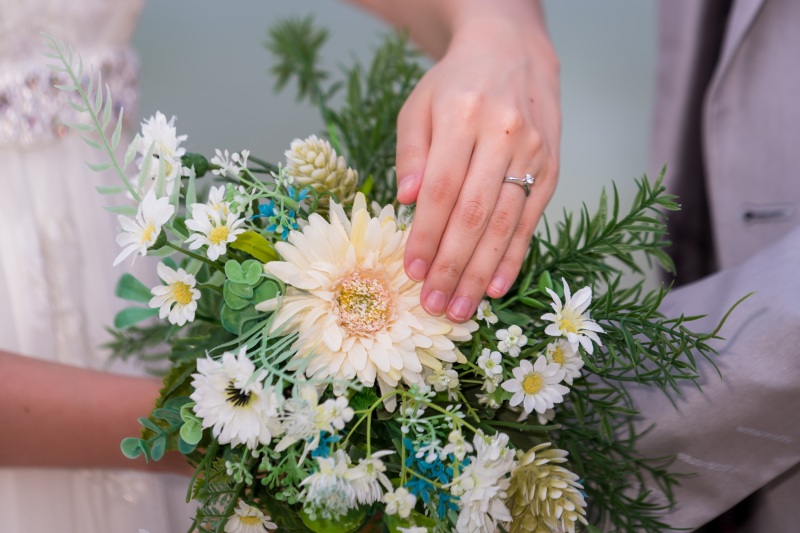 お客様の撮影レポート【おんなそんビーチフォトアルバムパッケージ】★結婚記念
