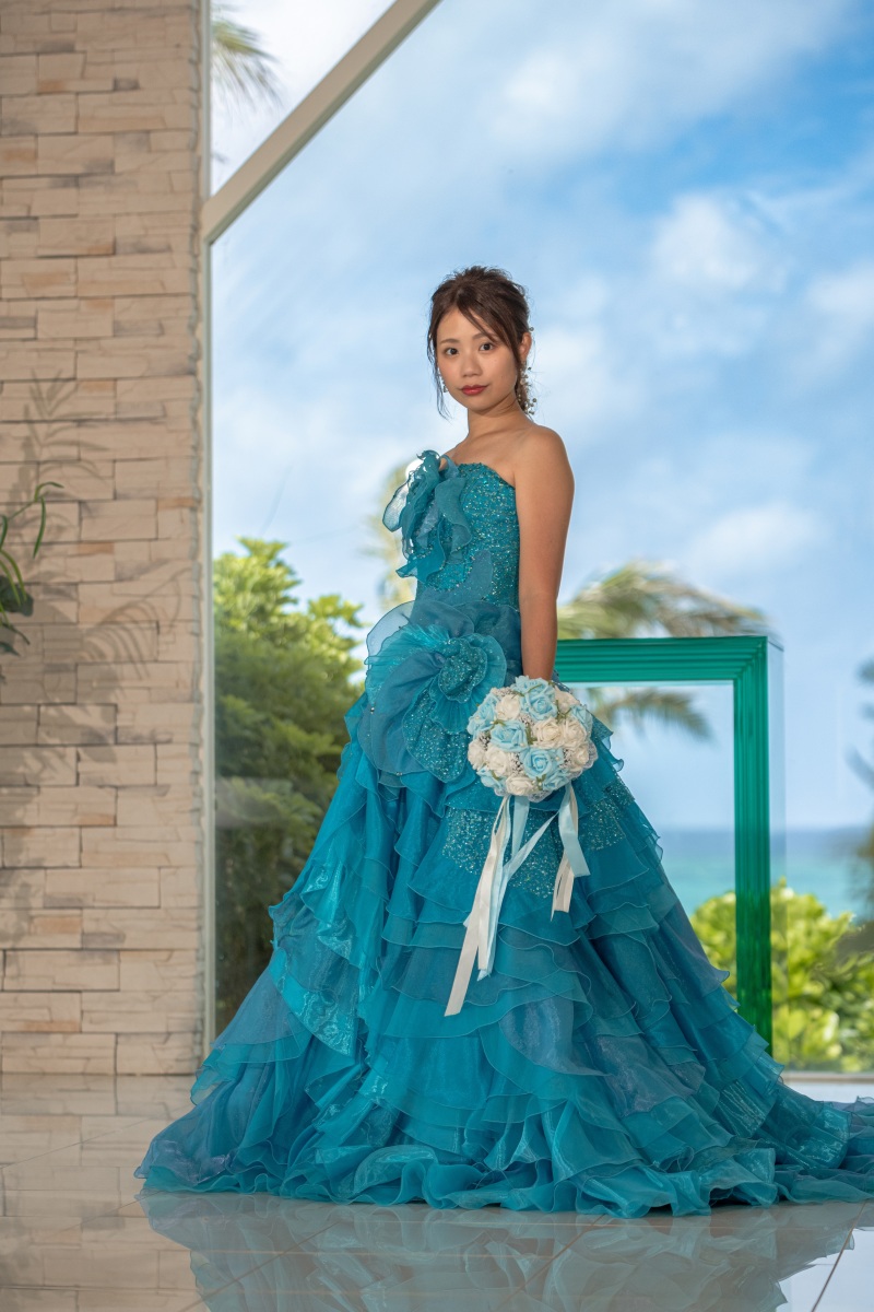 「まるで結婚式のようなチャペルセレモニーフォト」★ムーンビーチ編