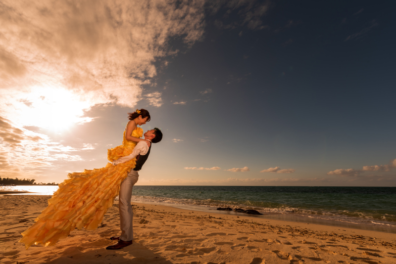 大人気!ビーチと緑【リザンシーパークプレミアムフォト アルバムパッケージ】