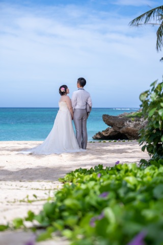 お客様の撮影レポート【ムーンビーチプレミアム アルバムパッケージ】★結婚記念