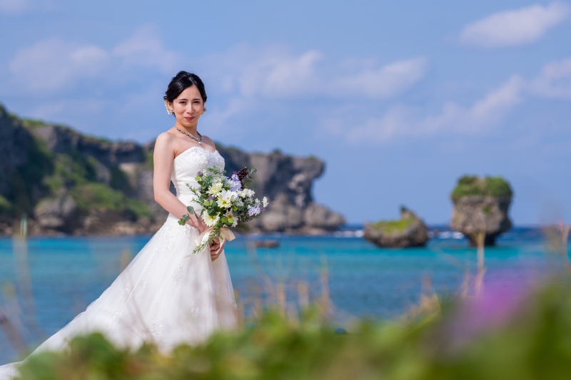 お客様の撮影レポート【おんなそんビーチフォトアルバムパッケージ】★結婚記念