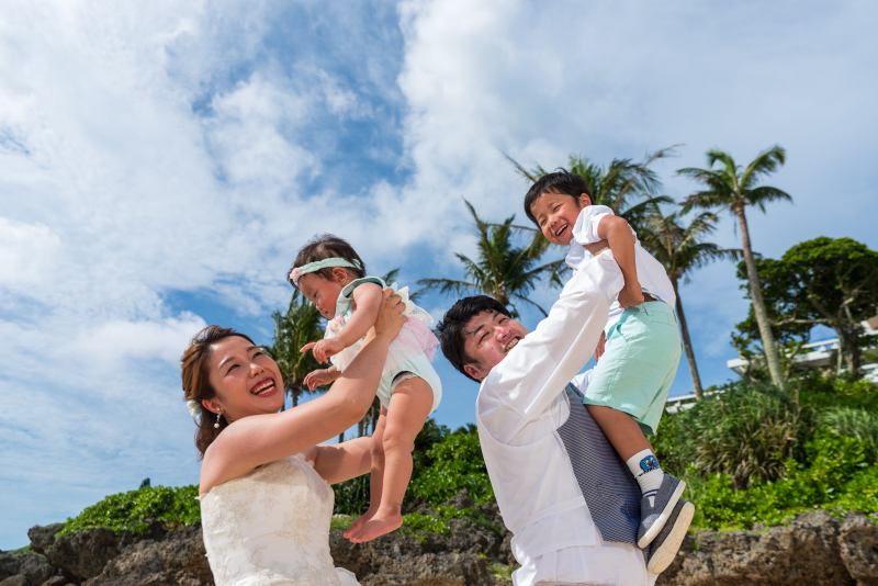 お客様の撮影レポート【ムーンビーチプレミアム アルバムパッケージ】★お子様同伴