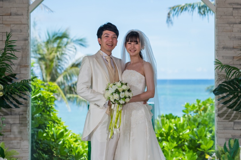 お客様の撮影レポート【ムーンビーチ＆チャペルプレミアムフォト】★結婚写真