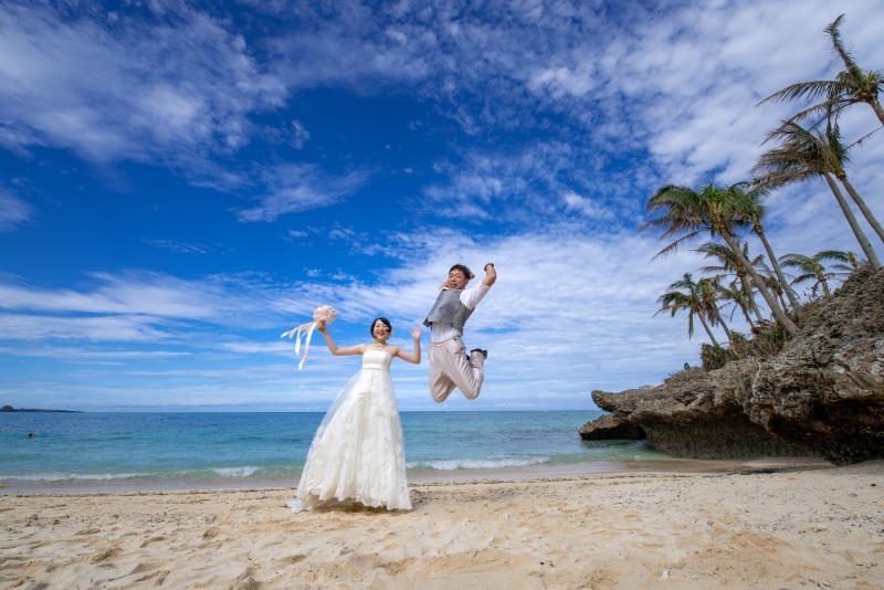 お客様の撮影レポート【ムーンビーチプレミアムフォトプラン】★結婚記念