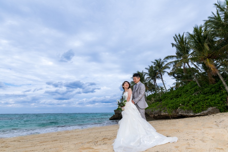お客様の撮影レポート【ムーンビーチプレミアム アルバムパッケージ】★結婚記念