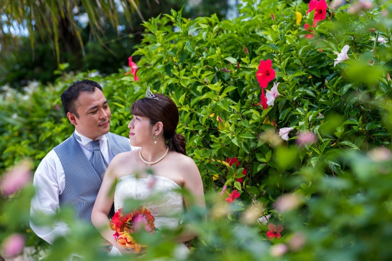 お客様の撮影レポート【ムーンビーチ&チャペルプレミアムフォト】★結婚記念