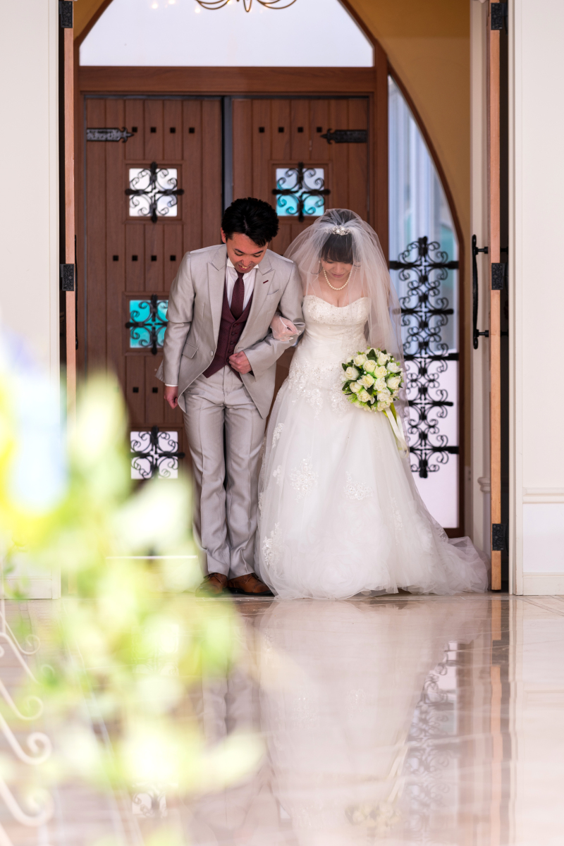 お客様の撮影レポート【リザンシーパーク&チャペルプレミアムフォト】★衣裳チェンジ