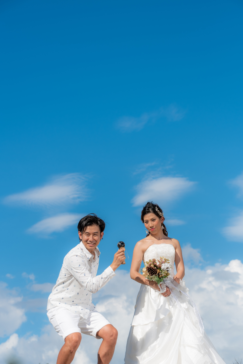 お客様の撮影レポート【おんなそんビーチフォト アルバムパッケージ】★前撮り