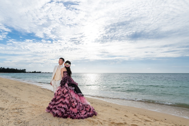結婚式のように「チャペルセレモニーフォト」★リザンシーパーク編