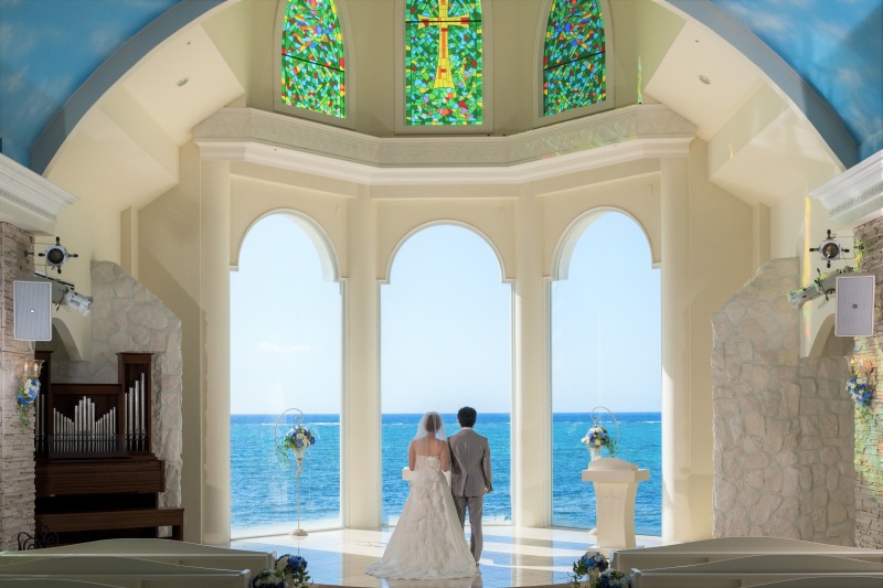 「チャペルセレモニーフォト」を結婚式の代わりに★リザンシーパーク編