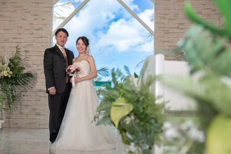 5/9～6/21撮影限定【結婚式のようなチャペル＆ビーチプラン99,880円】